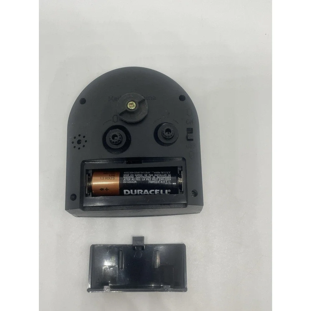 Westclox 3 in. ‎ Black Alarm Clock Analog